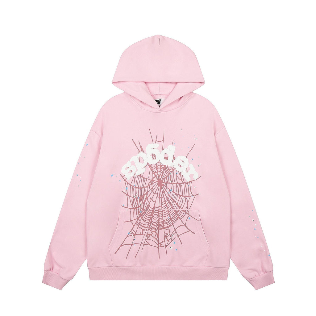 Sp5der Spiderweb Graphic Pullover Hoodie ¡ª hero