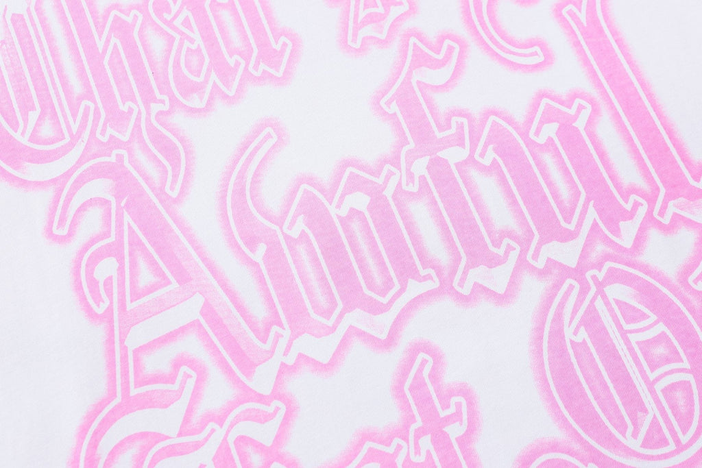 THAT'S A AWFUL LOT OF COUGH SYRUP Angel Gothic Text Graphic T-Shirt ¡ª detail