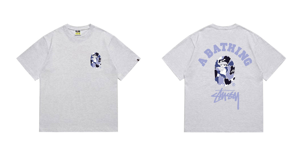 BAPE Ape-Head Back Graphic T-Shirt ¡ª front