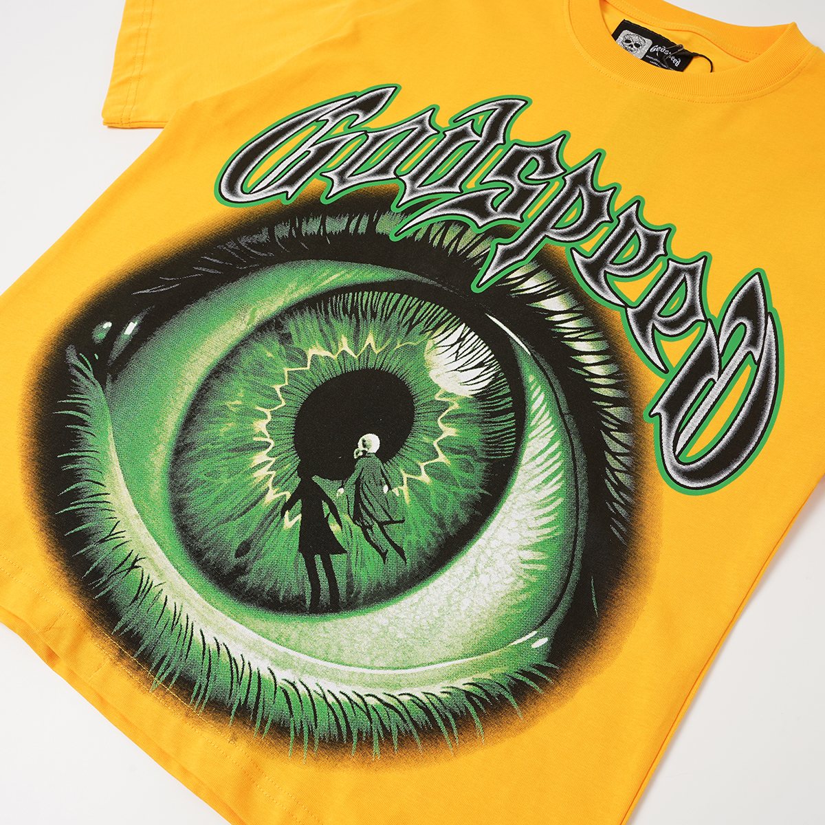 Godspeed Out of Many One Eye Graphic T-Shirt ¡ª detail