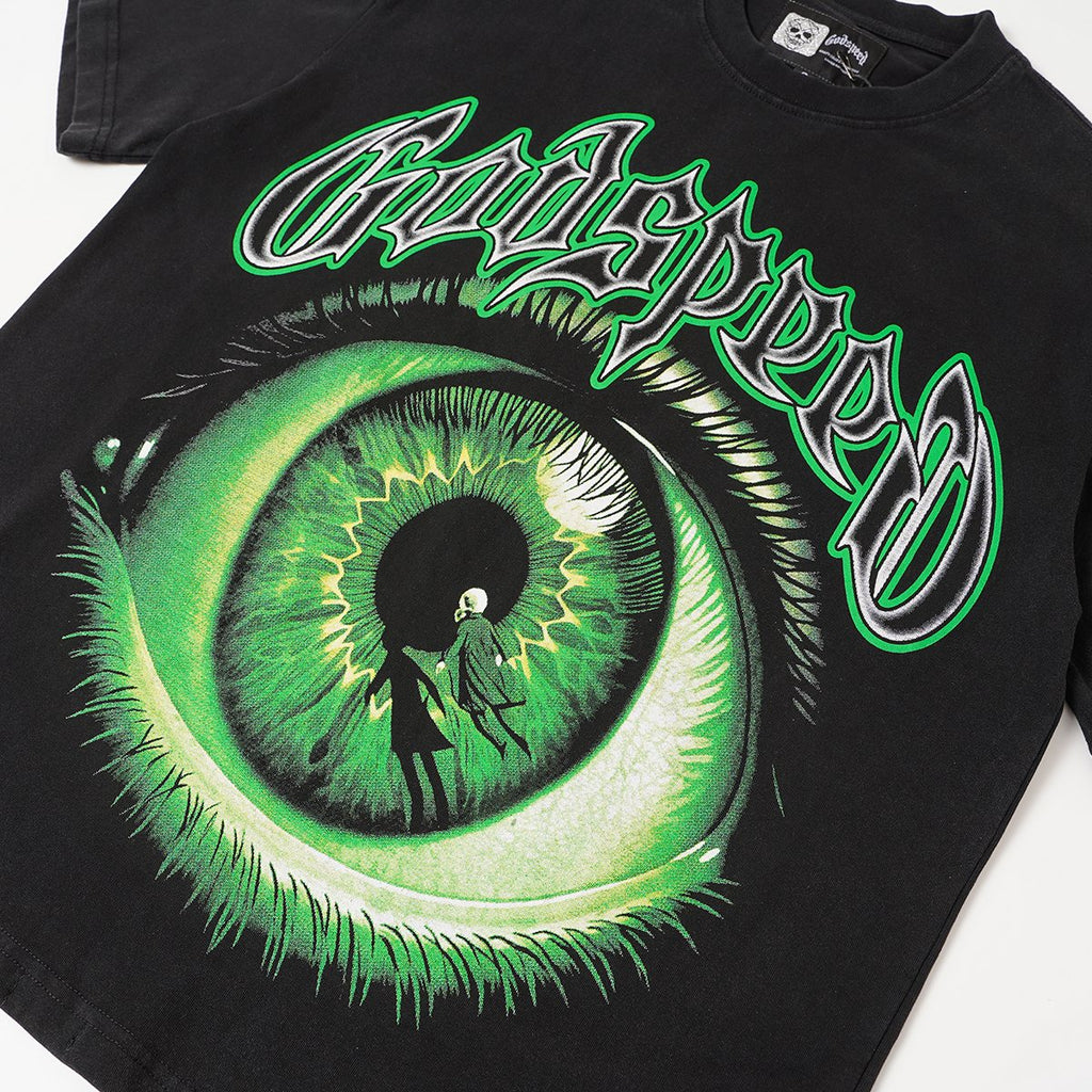 Godspeed Out of Many One Eye Graphic T-Shirt ¡ª detail