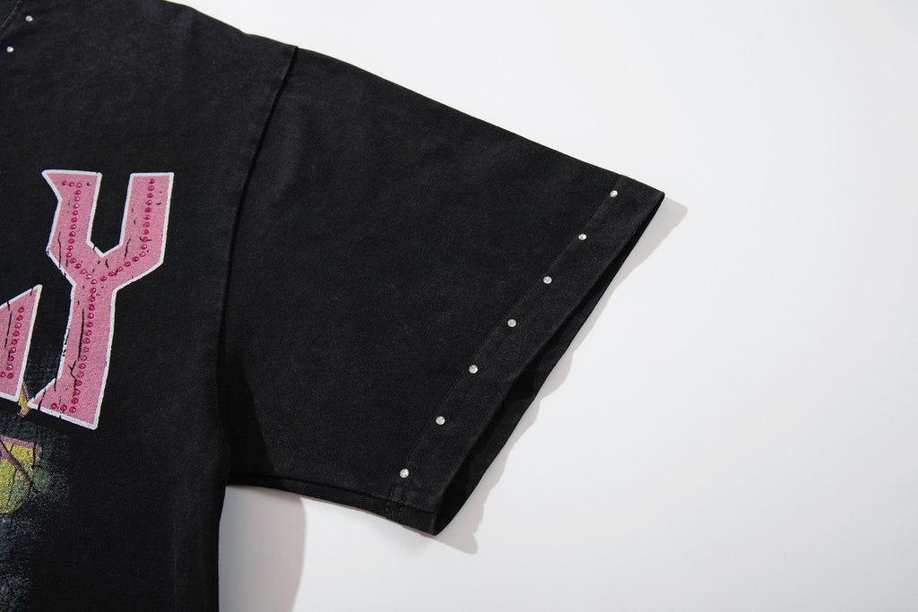 SUPPLY TEE Rebellion Astronaut Graphic T-Shirt ¡ª detail