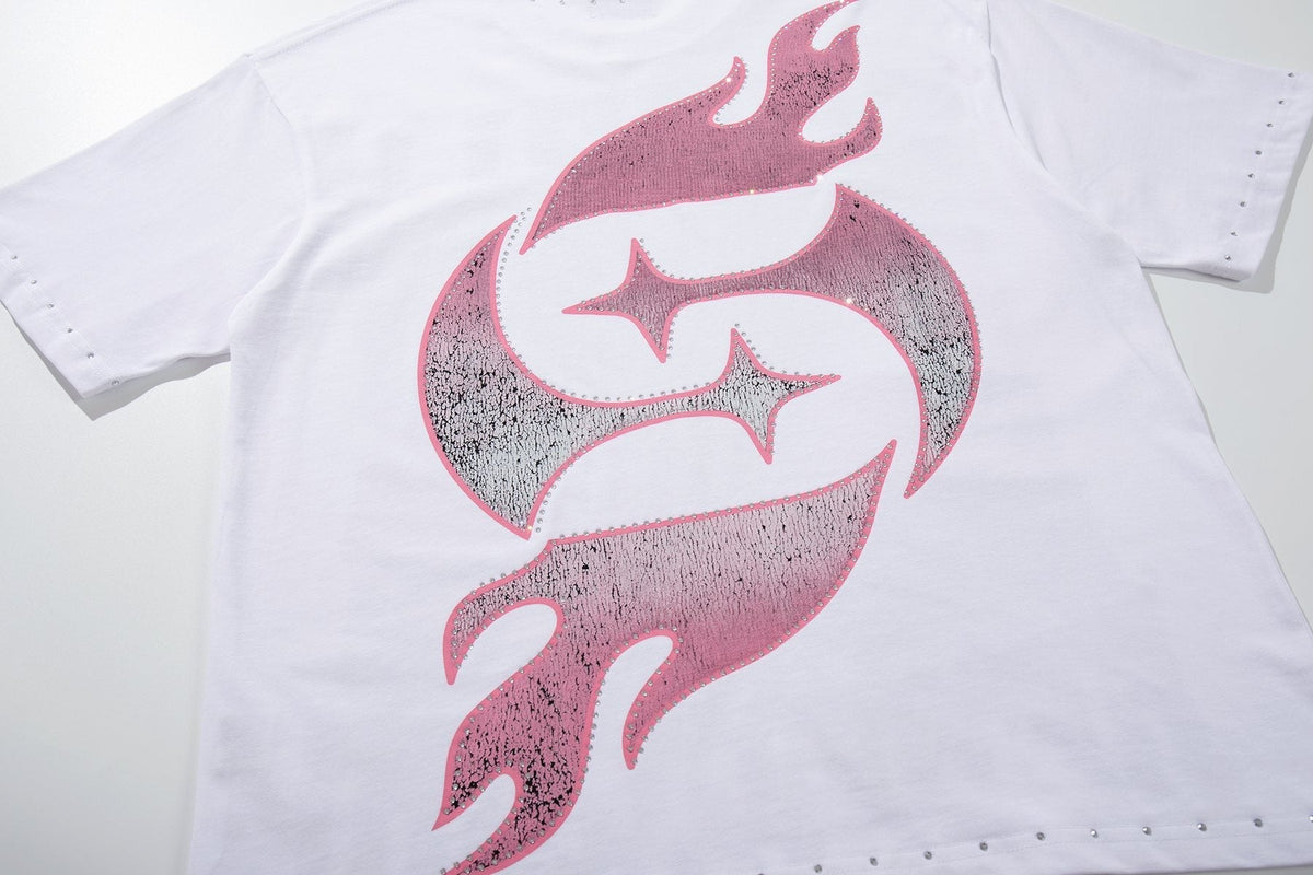 SUPPLY TEE Rebellion Astronaut Graphic T-Shirt ¡ª detail