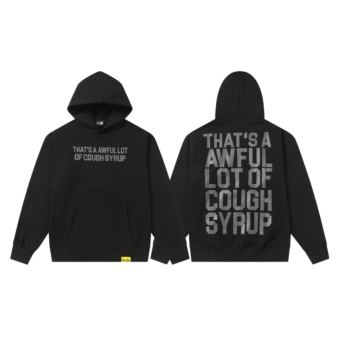 THAT'S A AWFUL LOT OF COUGH SYRUP Angel Tears Graphic Hoodie ¡ª hero