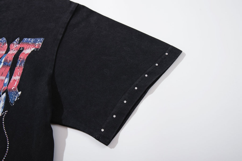 SUPPLY TEE Holy Spirit Rhinestone Graphic T-Shirt ¡ª detail