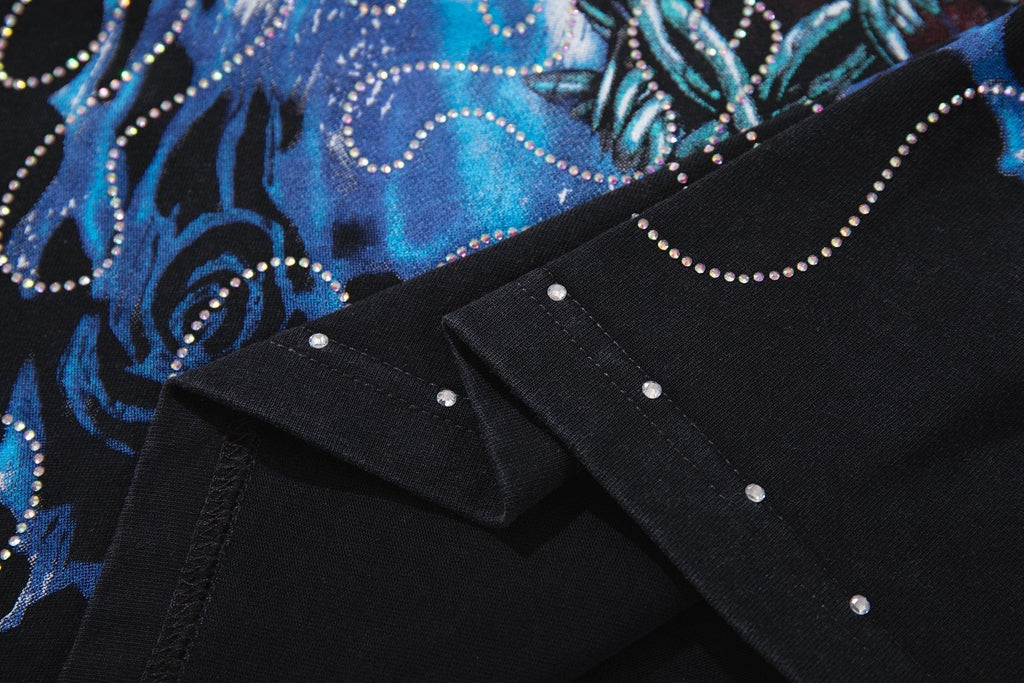 SUPPLY TEE Holy Spirit Rhinestone Graphic T-Shirt ¡ª detail