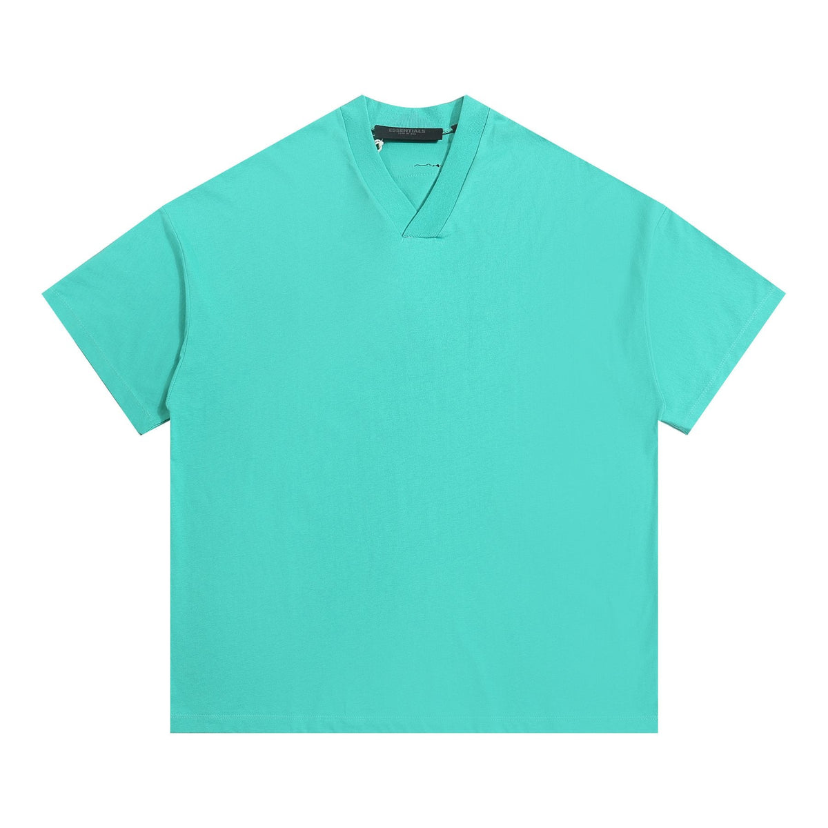 ESSENTIALS V-Notch Back Wordmark T-Shirt ¡ª front