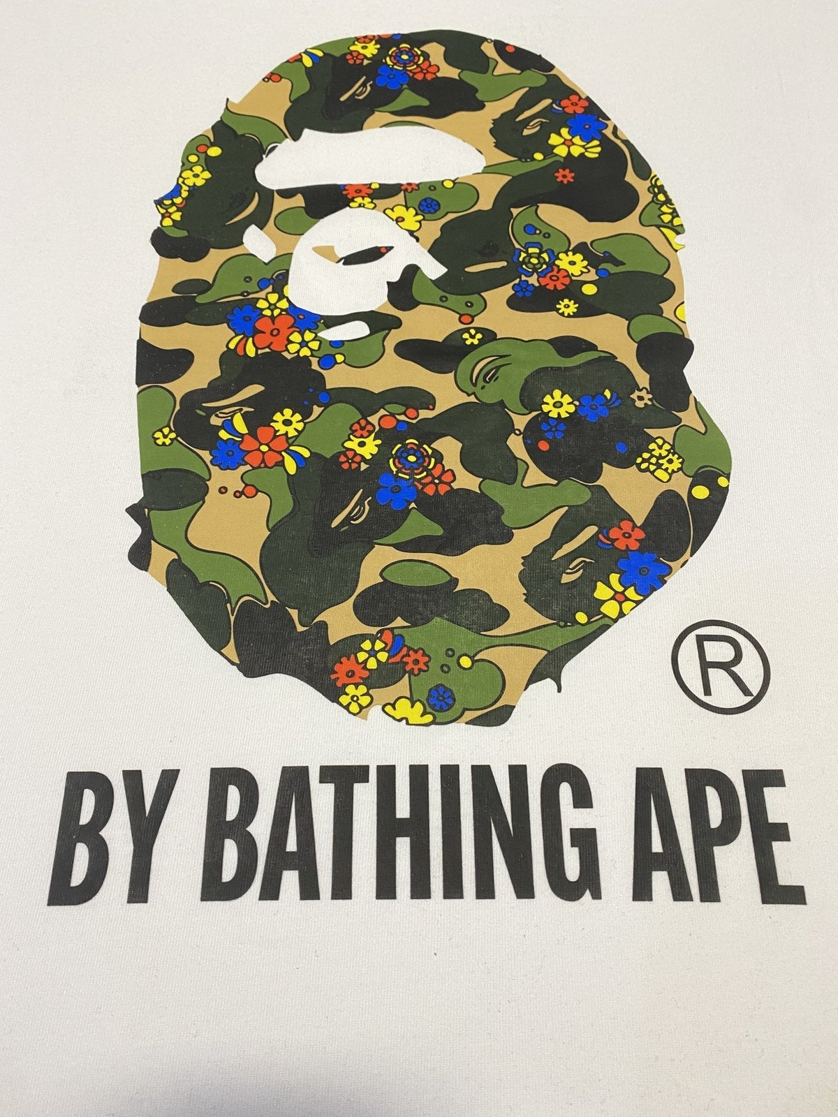 BAPE Camo Ape-Head Graphic Short-Sleeve T-Shirt ¡ª detail