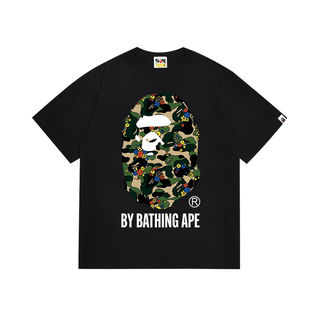 BAPE Camo Ape-Head Graphic Short-Sleeve T-Shirt ¡ª front
