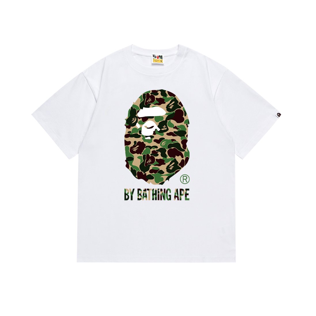 BAPE Camo Ape-Head Graphic Short-Sleeve T-Shirt ¡ª front