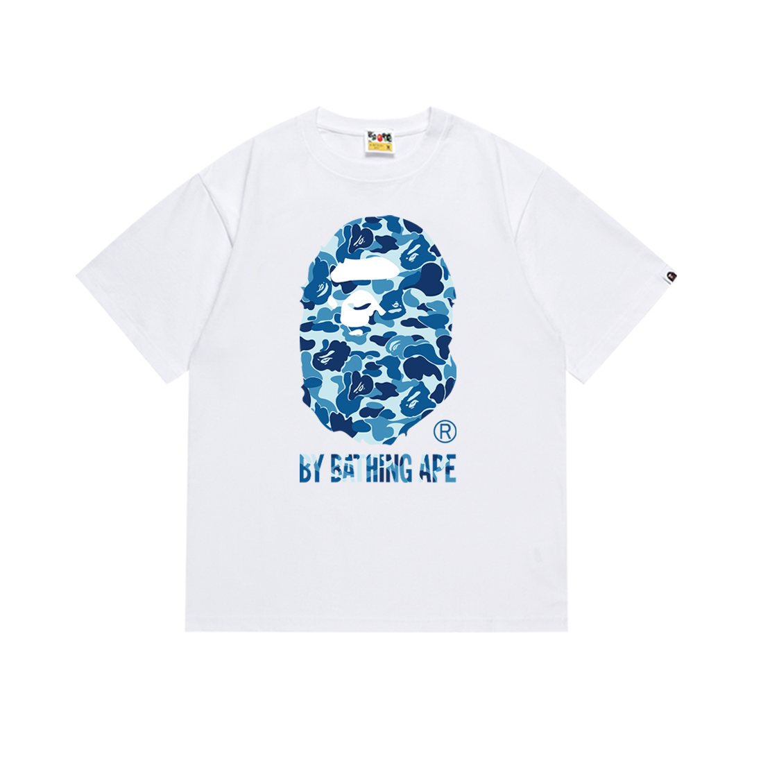 BAPE Camo Ape-Head Graphic Short-Sleeve T-Shirt ¡ª front