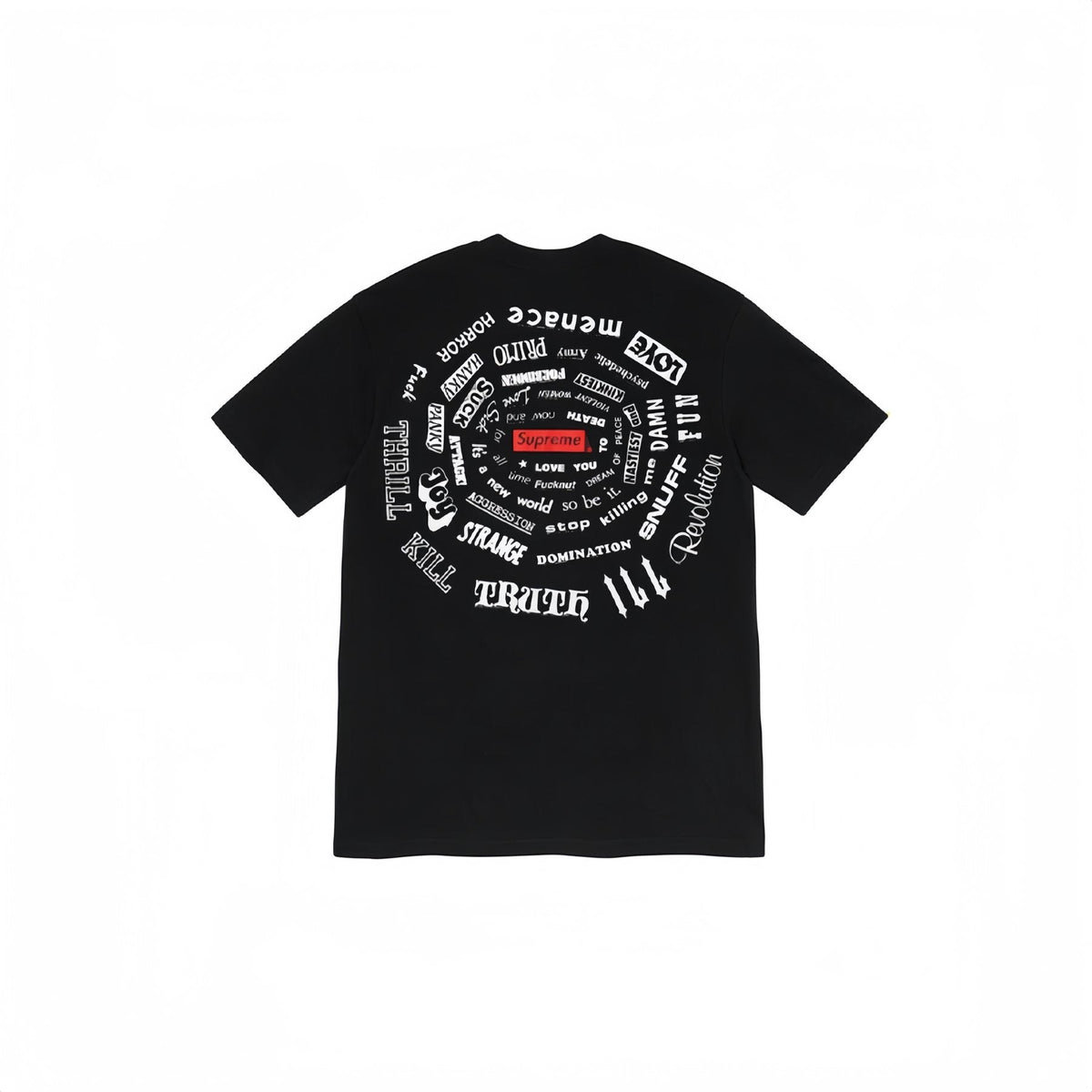 Supreme Spiral Graphic T-Shirt ¡ª back