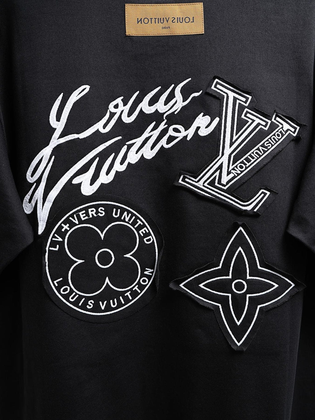 Louis Vuitton*LV Clover Patch Back Graphic T-Shirt ¡ª detail