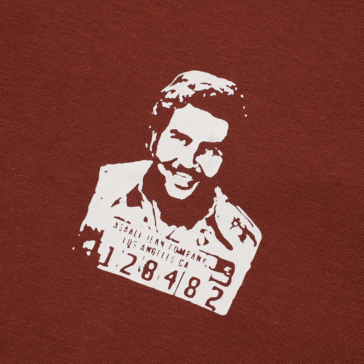 ASAALL All-Over Portrait Graphic Short-Sleeve T-Shirt ¡ª detail