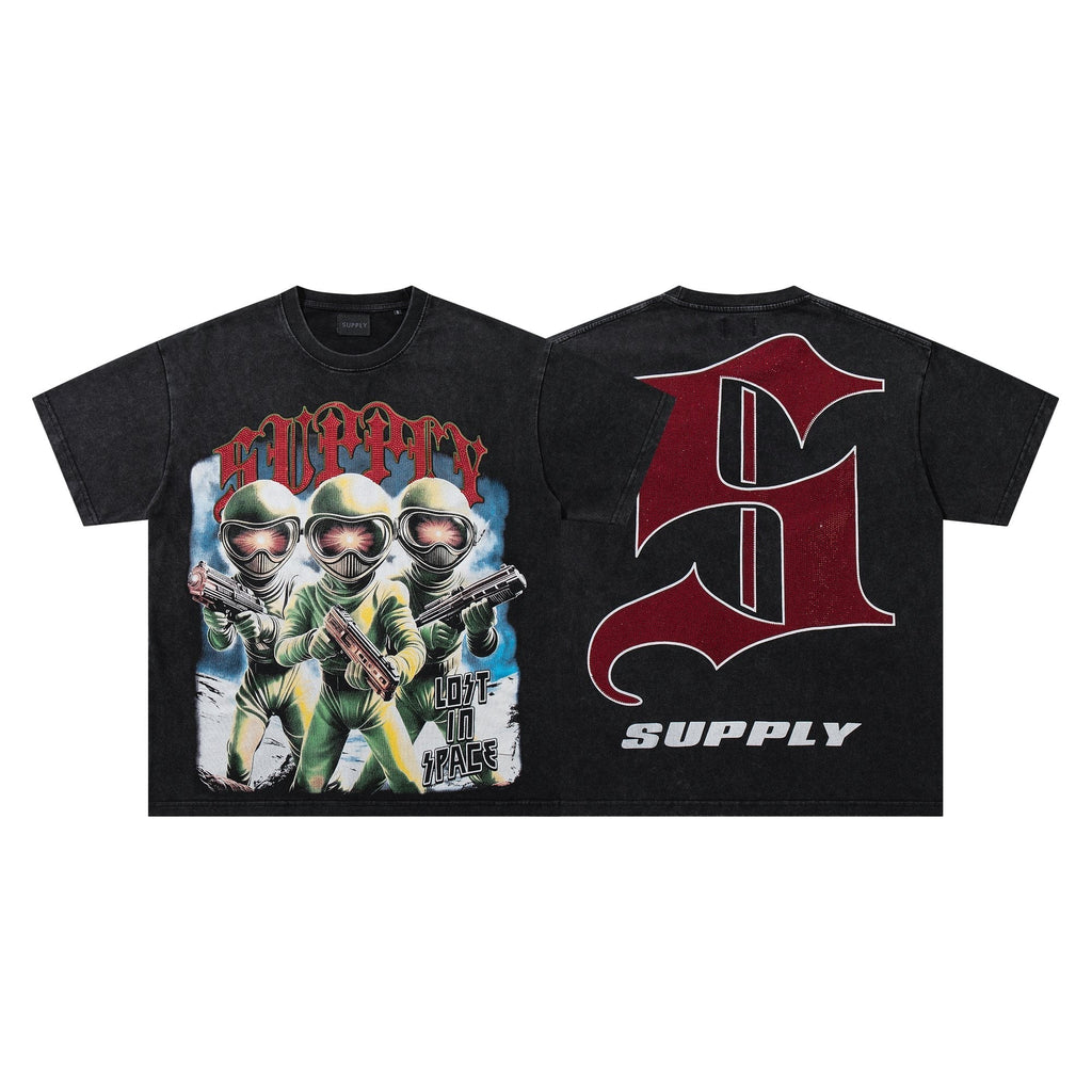 SUPPLY TEE Astronaut Graphic Short-Sleeve T-Shirt ¡ª hero
