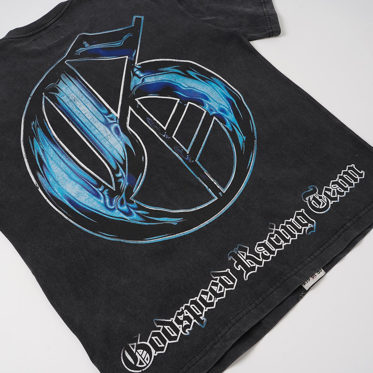 Godspeed Hooded Flag Portrait Graphic T-Shirt ¡ª detail