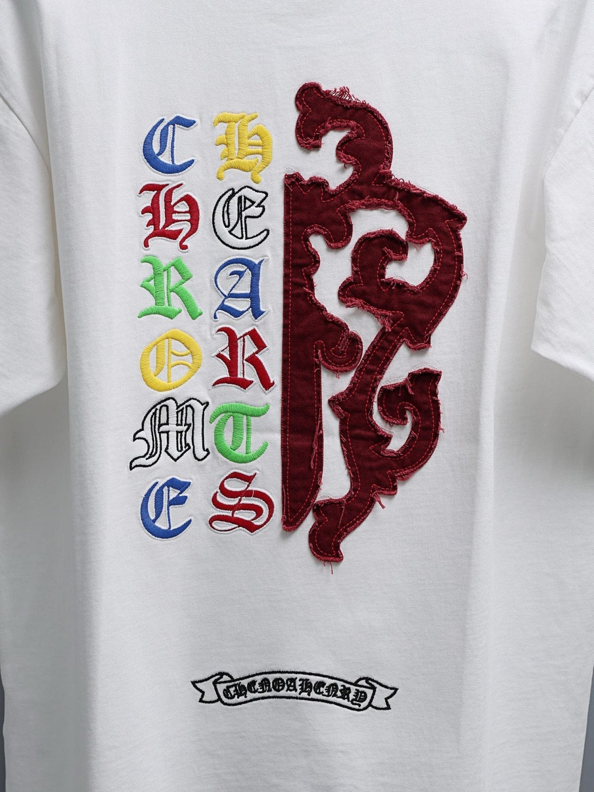 Chrome Hearts Multicolor Cross Graphic T-Shirt ¡ª detail