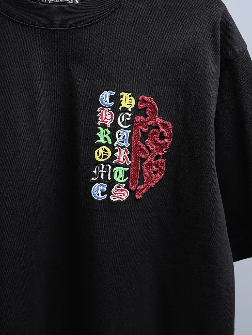 Chrome Hearts Multicolor Cross Graphic T-Shirt ¡ª detail