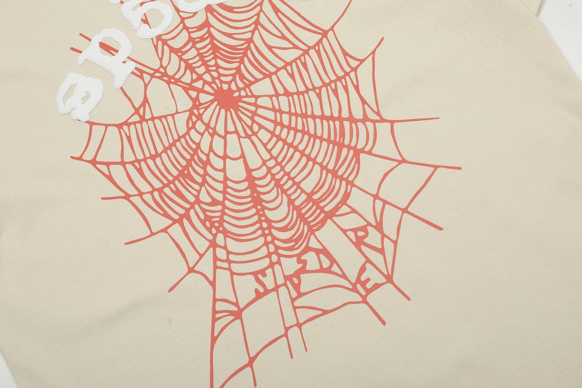 Sp5der Spiderweb Graphic T-Shirt ¡ª detail