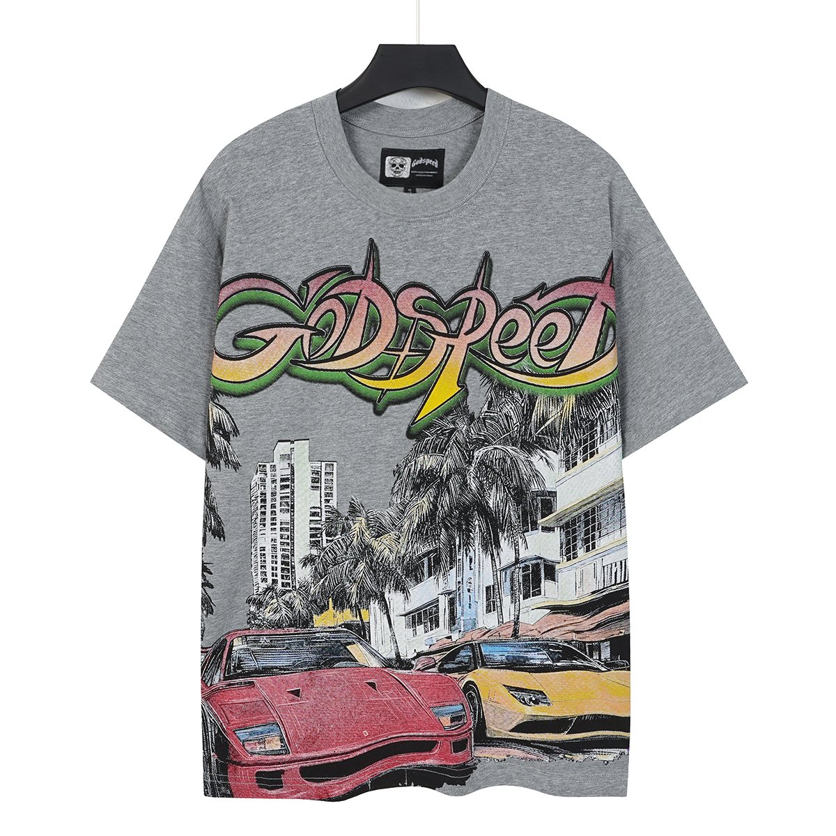 Godspeed Car City G-Back Graphic T-Shirt ¡ª hero