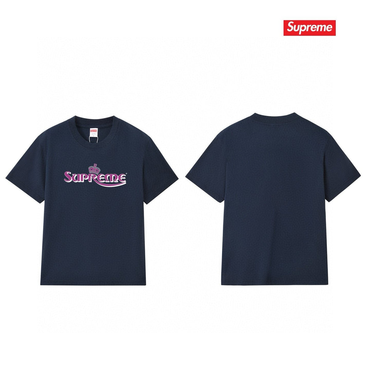 Supreme Crown Graphic Short-Sleeve T-Shirt ¡ª comparison