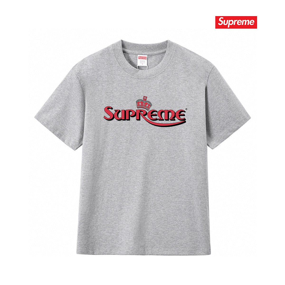 Supreme Crown Graphic Short-Sleeve T-Shirt ¡ª front