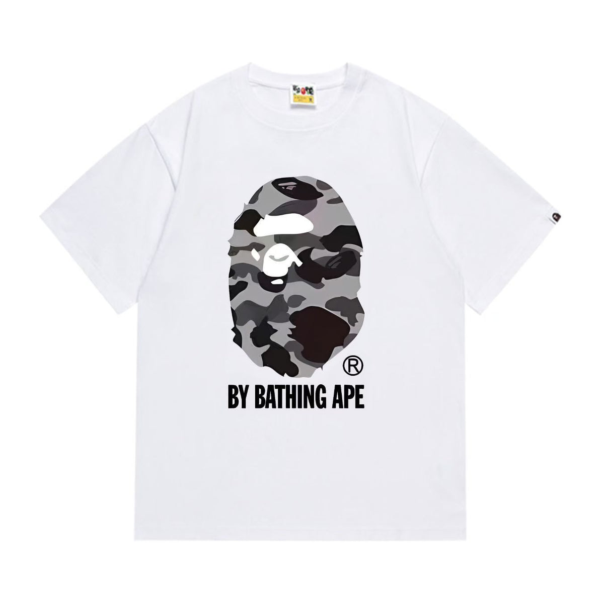 BAPE Camo Ape-Head Graphic T-Shirt ¡ª front