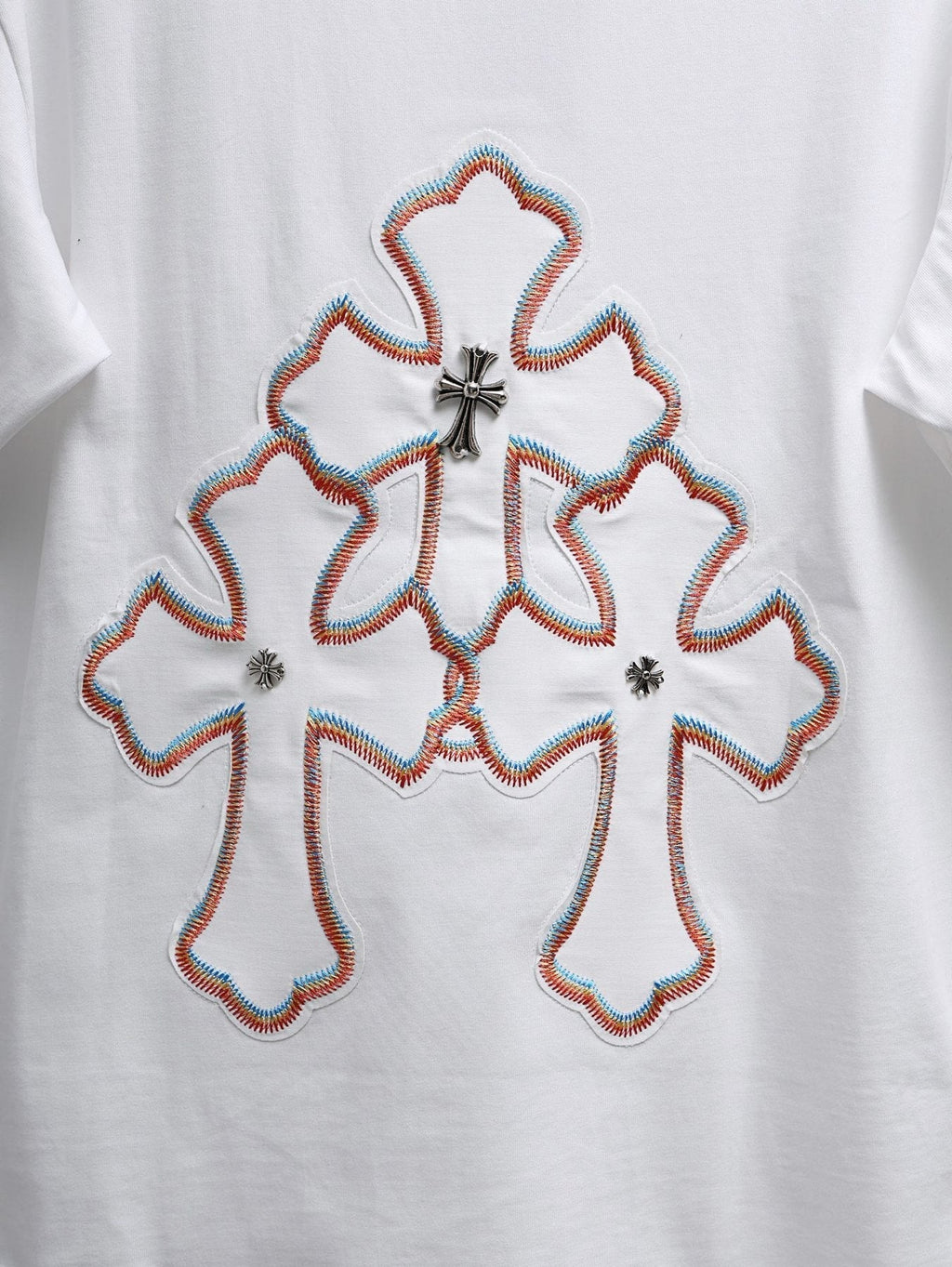 Chrome Hearts Clustered Cross Graphic T-Shirt ¡ª detail