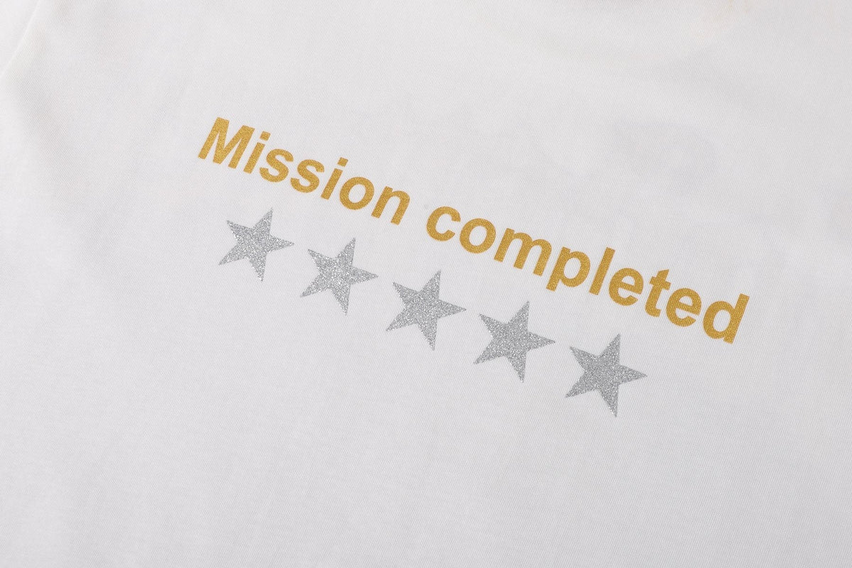 Godspeed Mission Completed Graphic T-Shirt ¡ª detail