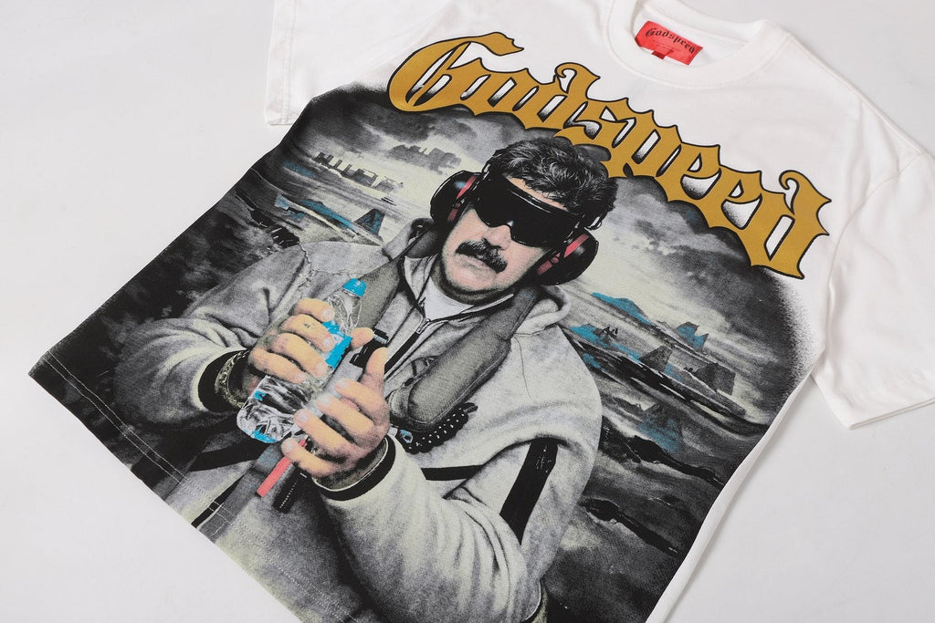 Godspeed Mission Completed Graphic T-Shirt ¡ª detail