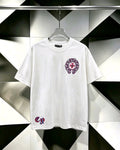 Chrome Hearts Circular Cross Floral Graphic T-Shirt ¡ª hero
