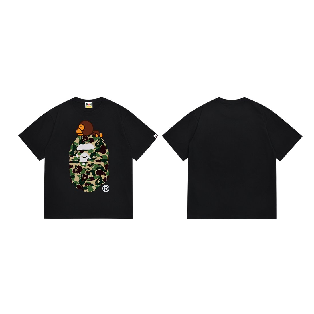 BAPE Camo Head Graphic Short-Sleeve T-Shirt ¡ª hero