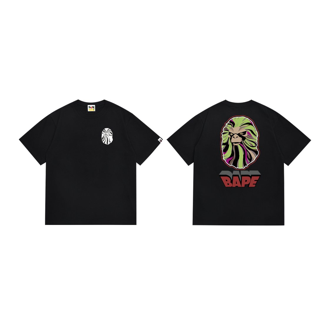 BAPE Animal-Head Back Graphic T-Shirt ¡ª hero