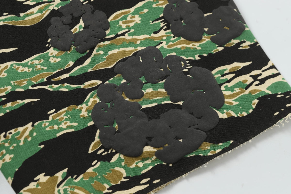 DENIM TEARS Cotton Flower Camo Short-Sleeve Set ¡ª detail
