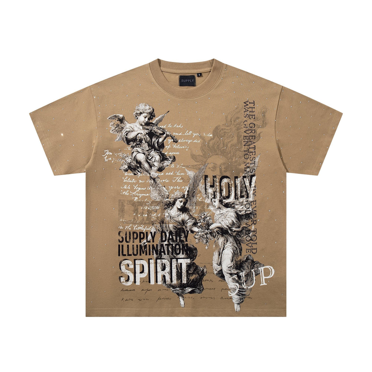 SUPPLY TEE Spirit Angel Embellished Graphic T-Shirt ¡ª hero