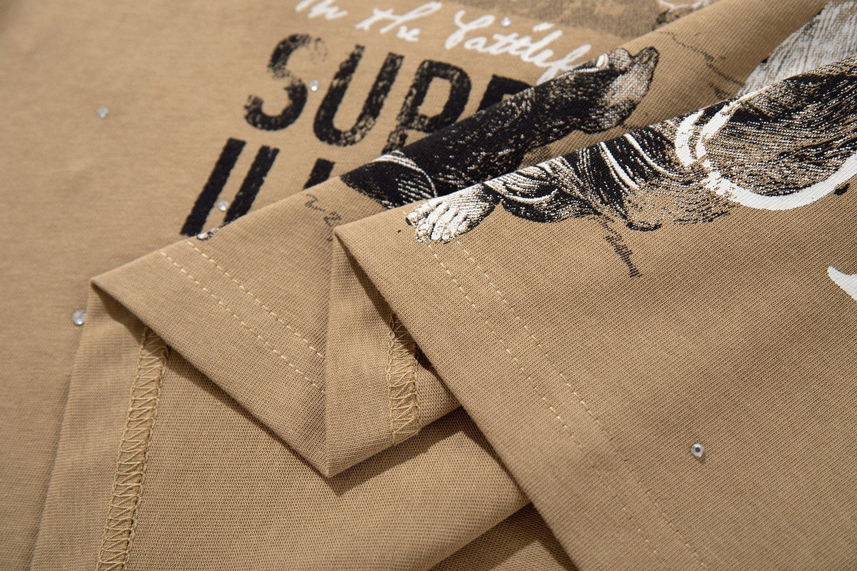 SUPPLY TEE Spirit Angel Embellished Graphic T-Shirt ¡ª detail