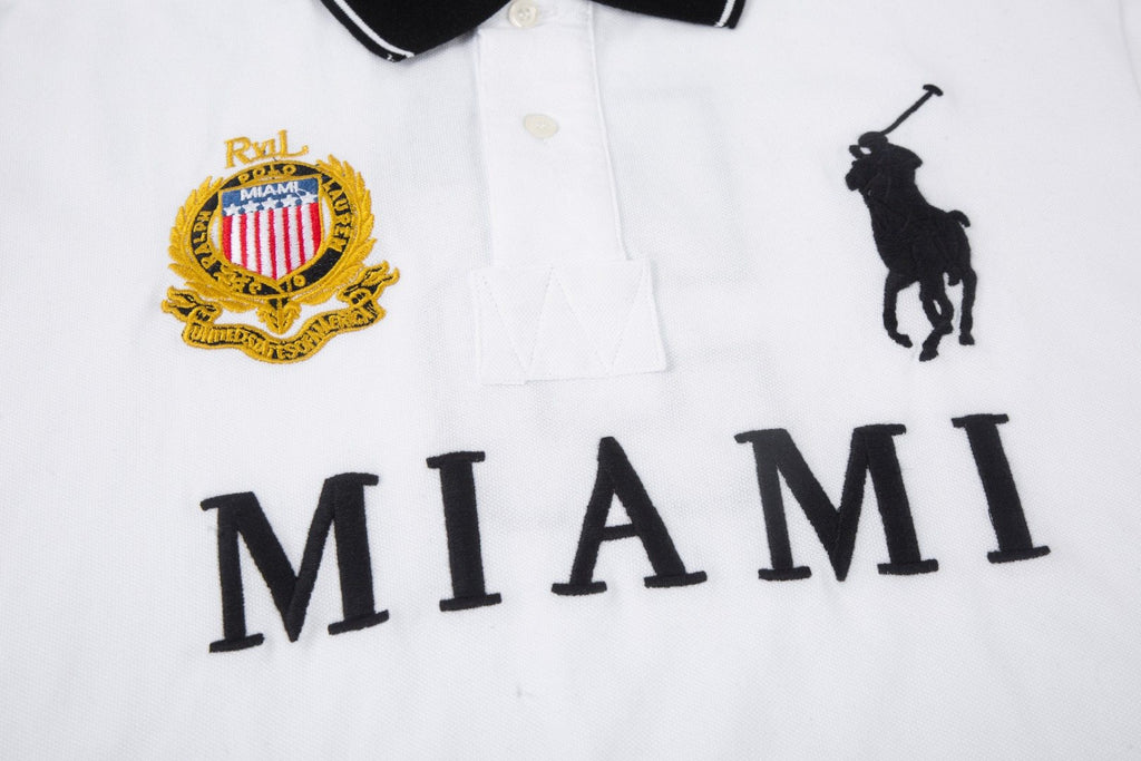 Test2-Ralph Lauren Miami Graphic Polo Shirt ¡ª detail