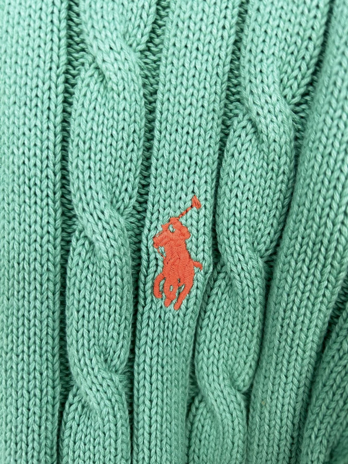 Test2-Ralph Lauren Women's Cable-Knit Short-Sleeve Top ¡ª detail