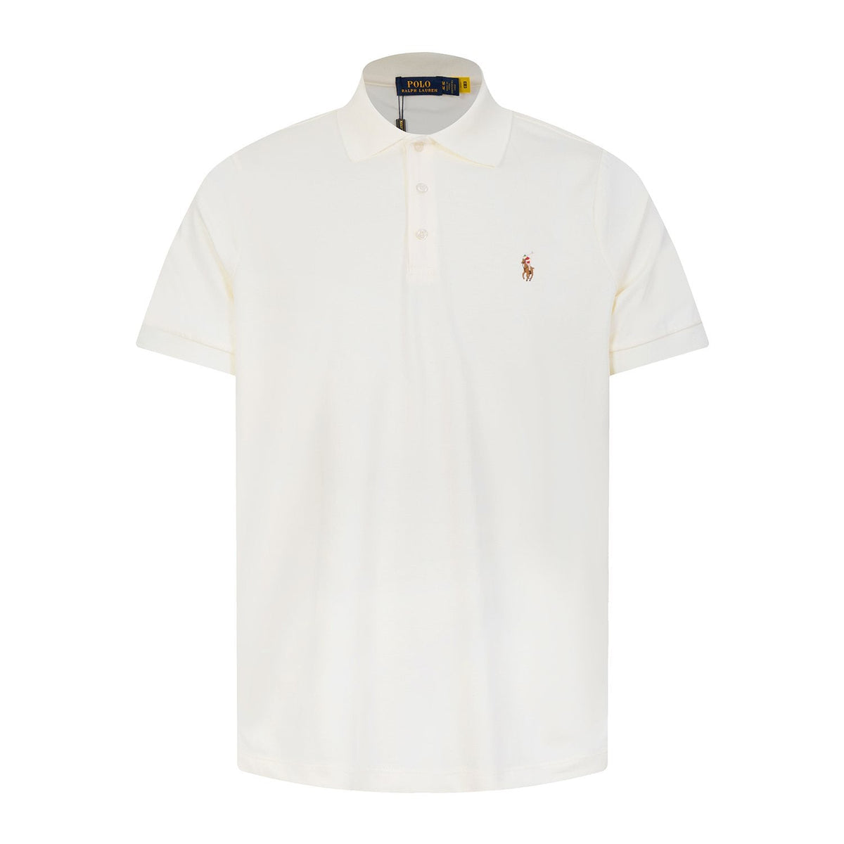 Test2-Ralph Lauren Three-Button Short-Sleeve Polo Shirt ¡ª front