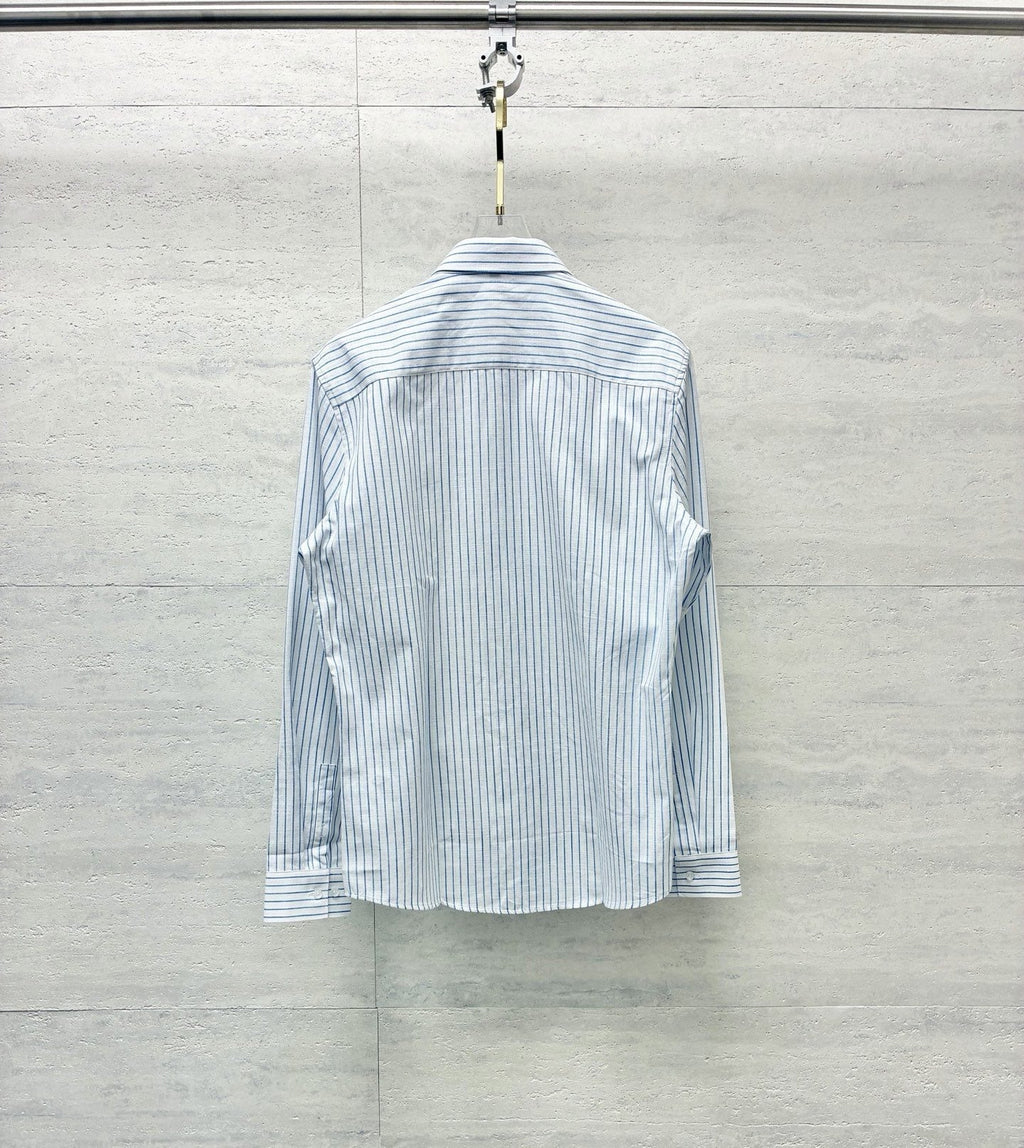 Test2-Ralph Lauren Striped Embroidered Long-Sleeve Button-Up Shirt ¡ª back