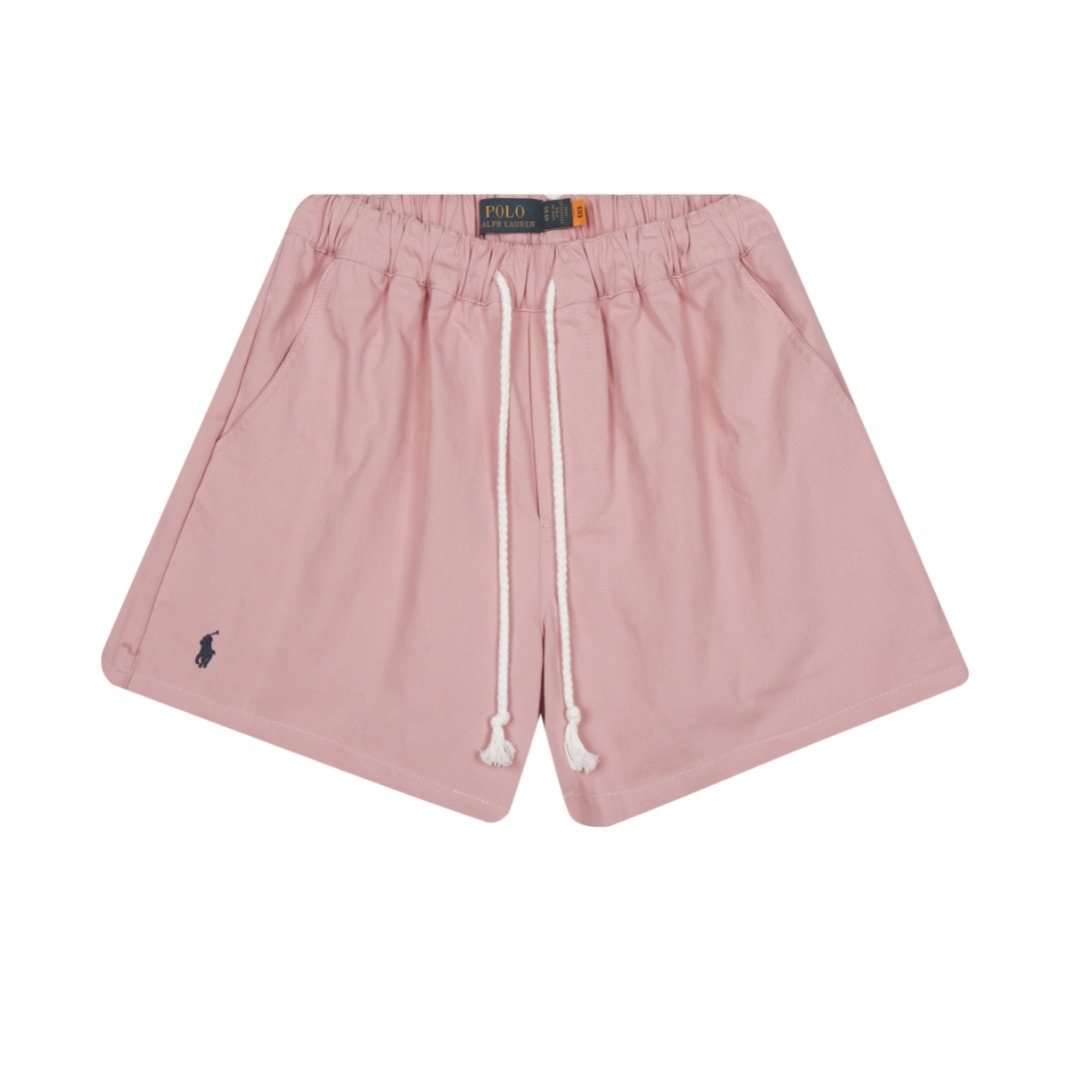 Test2-Ralph Lauren Washed Cotton Drawstring Shorts ¡ª front