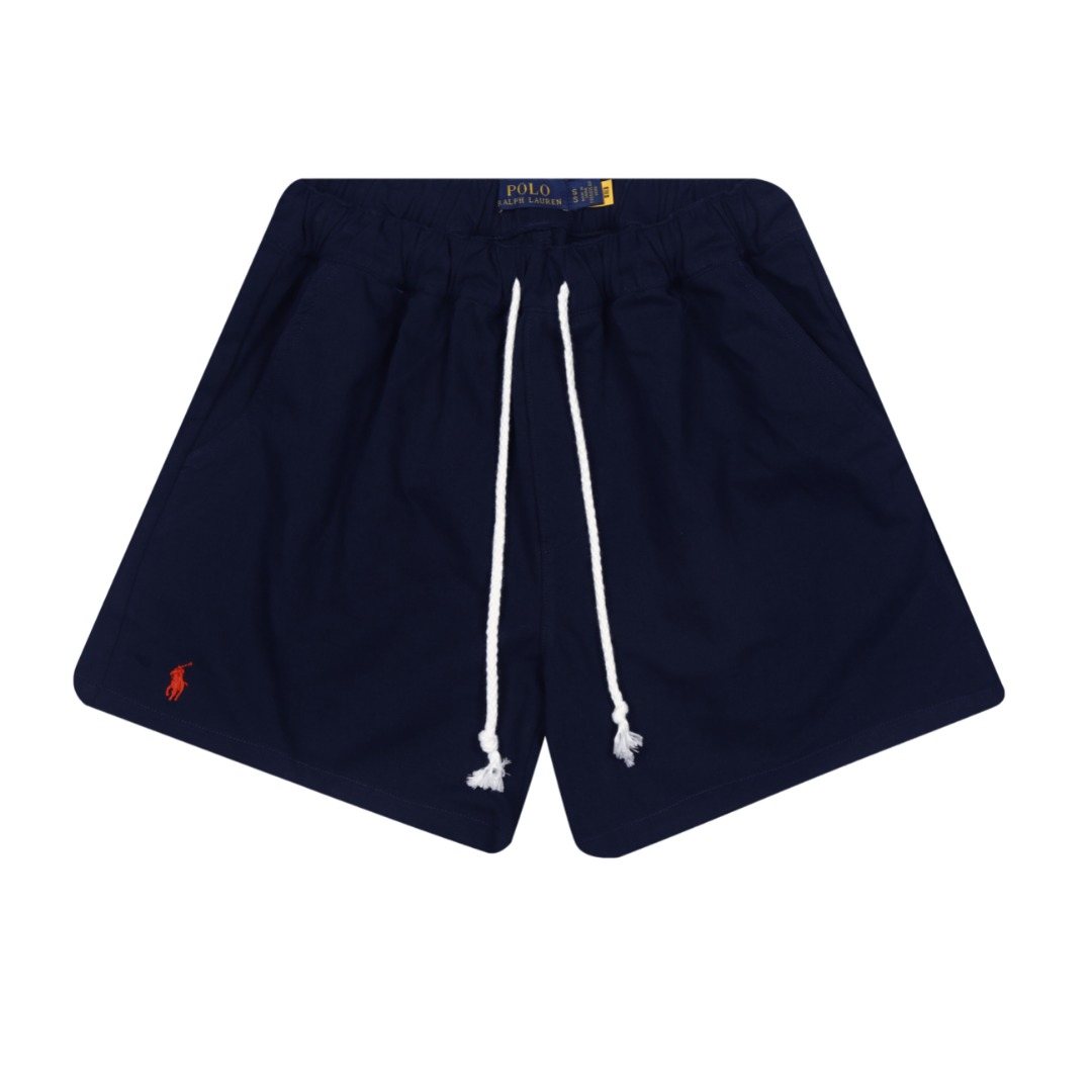 Test2-Ralph Lauren Washed Cotton Drawstring Shorts ¡ª front