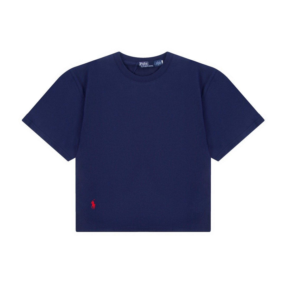 Test2-Ralph Lauren Women's Oversized Drop-Shoulder Pony Embroidered T-Shirt ¡ª hero