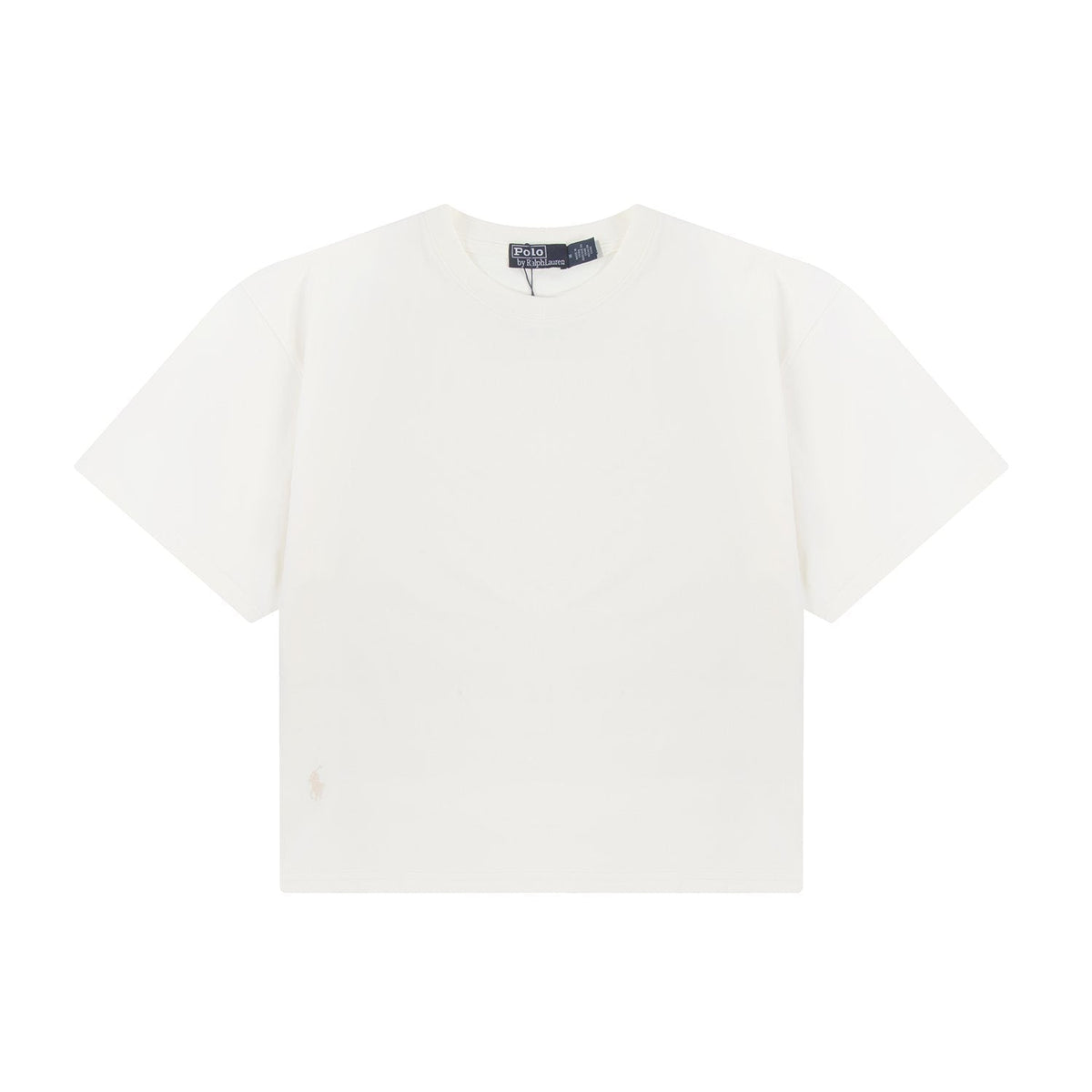 Test2-Ralph Lauren Women's Oversized Drop-Shoulder Pony Embroidered T-Shirt ¡ª front