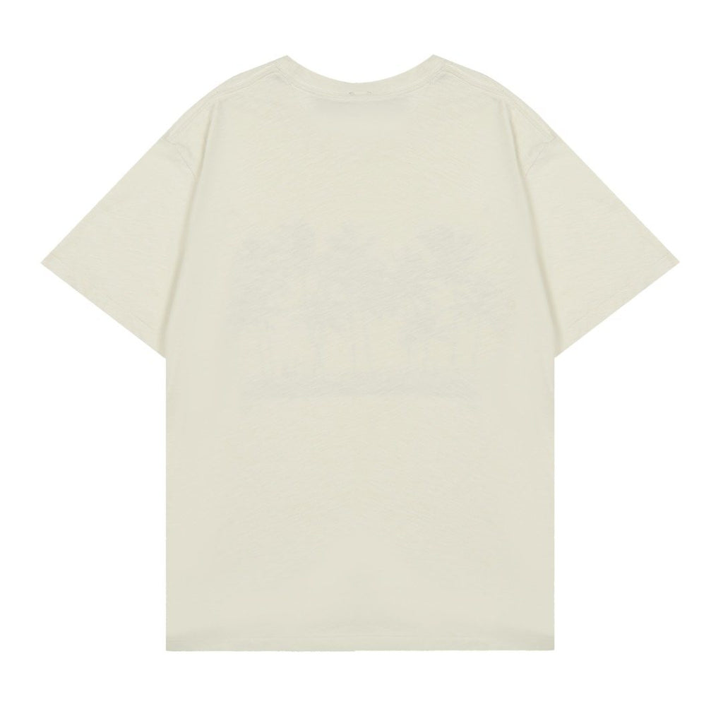 Test2-Ralph Lauren Palm Tree Slub Cotton T-Shirt ¡ª back