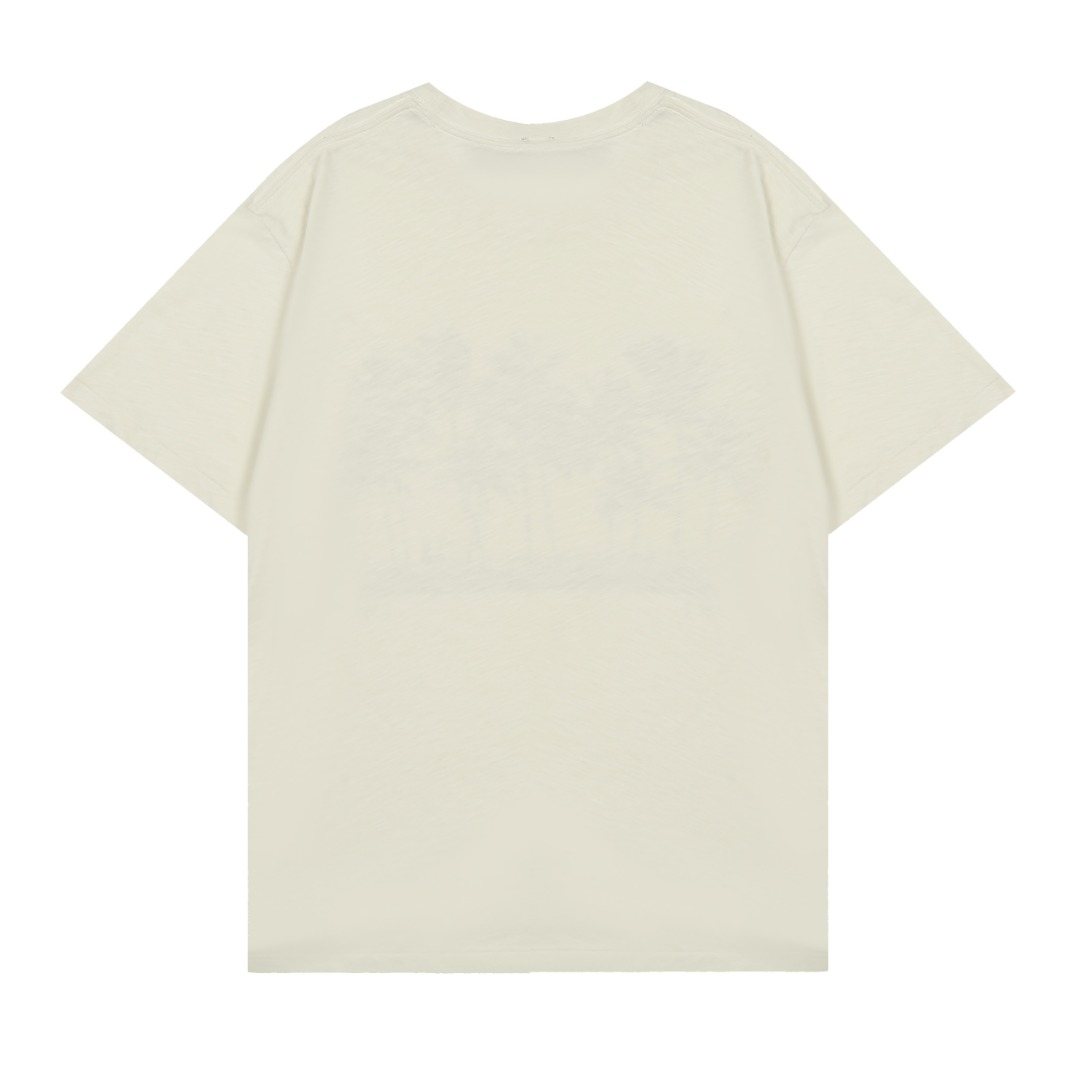 Test2-Ralph Lauren Palm Tree Slub Cotton T-Shirt ¡ª back