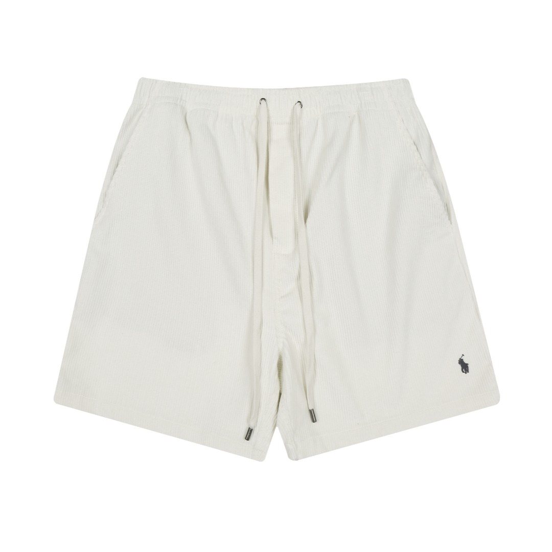 Test2-Ralph Lauren Cotton Corduroy Drawstring Shorts ¡ª front