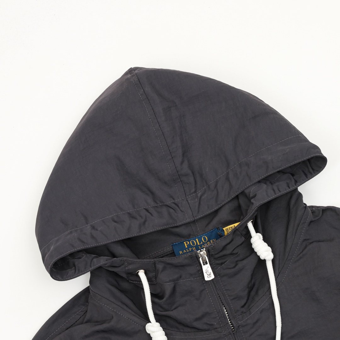 Test2-Ralph Lauren Embroidered Pony Hooded Jacket ¡ª detail