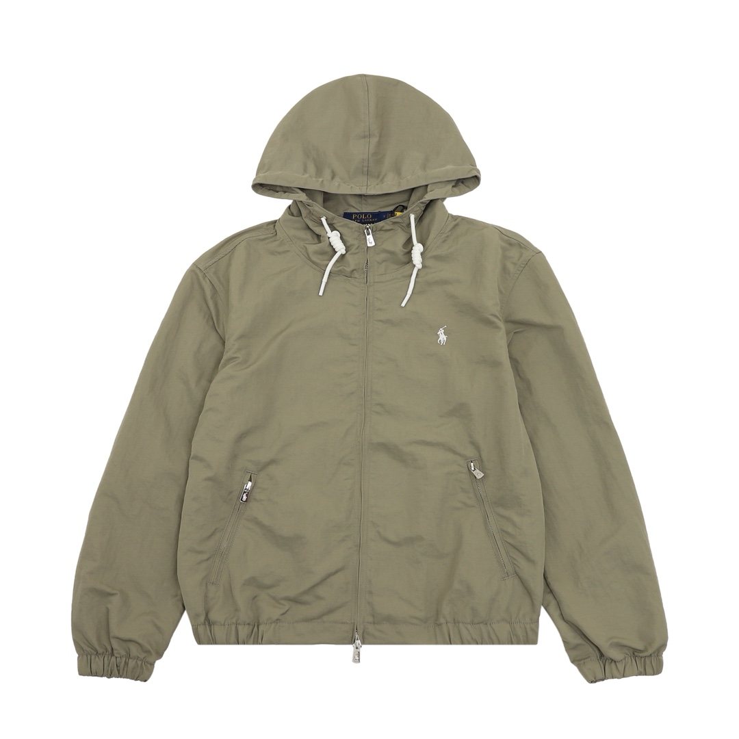 Test2-Ralph Lauren Embroidered Pony Hooded Jacket ¡ª front