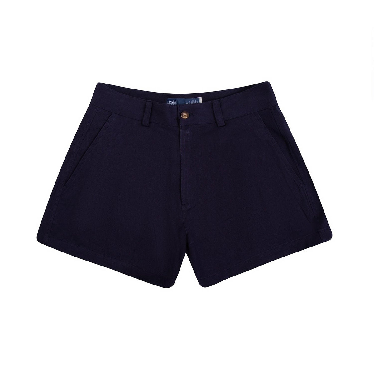 Test2-Ralph Lauren Women's Cotton Twill A-Line Tailored Shorts ¡ª front